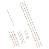 Maxbell Knitting Loom Needles Craft Kits Flexible for Scarfs Shawls Hats