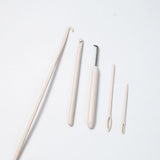 Maxbell Knitting Loom Needles Craft Kits Flexible for Scarfs Shawls Hats