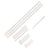 Maxbell Knitting Loom Needles Craft Kits Flexible for Scarfs Shawls Hats