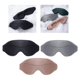 Maxbell Sleep Mask Eye Mask 3D Contoured Eyeshade for Yoga Sleeping Women Men Black