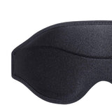 Maxbell Sleep Mask Eye Mask 3D Contoured Eyeshade for Yoga Sleeping Women Men Black