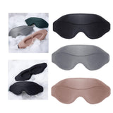 Maxbell Sleep Mask Eye Mask 3D Contoured Eyeshade for Yoga Sleeping Women Men Black