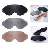 Maxbell Sleep Mask Eye Mask 3D Contoured Eyeshade for Yoga Sleeping Women Men Black