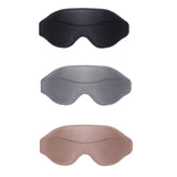 Maxbell Sleep Mask Eye Mask 3D Contoured Eyeshade for Yoga Sleeping Women Men Black