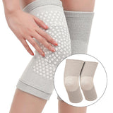 Maxbell Breathable Knee Braces Pads Knee Support Sleeve for Unisex Running Grey L