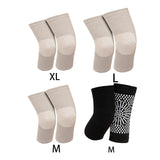 Maxbell Breathable Knee Braces Pads Knee Support Sleeve for Unisex Running Grey XL