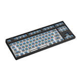 Maxbell 87 Keys DIY Wired Mechanical Keyboard Kit with Blue Switch for PC Parts Black