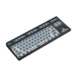 Maxbell 87 Keys DIY Wired Mechanical Keyboard Kit with Blue Switch for PC Parts Black