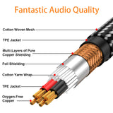 Maxbell XLR Microphone Cable XLR Wire for Microphone Amplifier Studio Recording 0.5m