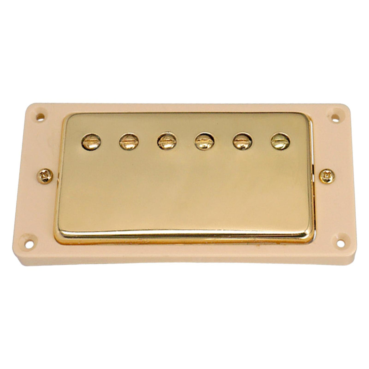 Maxbell Humbucker Double Coil Electric Guitar Neck Bridge Pickup for LP Gold Frame