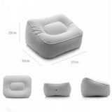 Maxbell Under Desk Footrest Ergonomic Footrest Flocked Feet Soft for office GREY