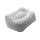 Maxbell Under Desk Footrest Ergonomic Footrest Flocked Feet Soft for office GREY