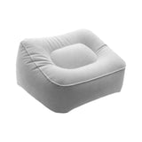Maxbell Under Desk Footrest Ergonomic Footrest Flocked Feet Soft for office GREY