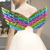 Maxbell Kids Angel Wing Fancy Dress Unicorn for Stage Performance Props Colorful