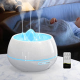 Maxbell Ultrasonic Humidifier 7 Colorful Light Essential diffuser black