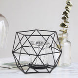 Maxbell Candle Holder Tealight Votive Candle Candle Cup Candlestick Home Living Room Black Silver Star