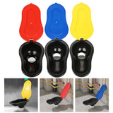 Maxbell Temporary Toilet Squatting Toilet for Worker Construction Site Use Red