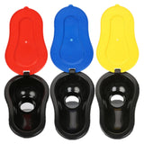 Maxbell Temporary Toilet Squatting Toilet for Worker Construction Site Use Red