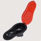 Maxbell Temporary Toilet Squatting Toilet for Worker Construction Site Use Red