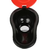Maxbell Temporary Toilet Squatting Toilet for Worker Construction Site Use Red