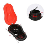 Maxbell Temporary Toilet Squatting Toilet for Worker Construction Site Use Red