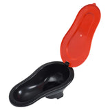 Maxbell Temporary Toilet Squatting Toilet for Worker Construction Site Use Red