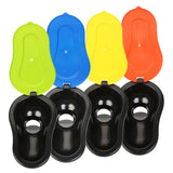 Maxbell Temporary Toilet Squatting Toilet for Worker Construction Site Use Blue