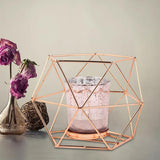 Maxbell Candle Holder Tealight Votive Candle Candle Cup Candlestick Home Living Room Rose Gold Rose Star