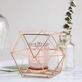 Maxbell Candle Holder Tealight Votive Candle Candle Cup Candlestick Home Living Room Rose Gold Rose Star