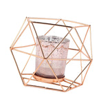 Maxbell Candle Holder Tealight Votive Candle Candle Cup Candlestick Home Living Room Rose Gold Rose Star