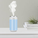 Maxbell Portable Air Humidifier Flame USB Mist Maker Car Diffuser for Vehicle Blue
