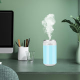 Maxbell Portable Air Humidifier Flame USB Mist Maker Car Diffuser for Vehicle Green