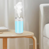 Maxbell Portable Air Humidifier Flame USB Mist Maker Car Diffuser for Vehicle Green