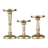 Maxbell 3x Metal Candle Holder Candle Stands Candelabra for Dining Party Decoration