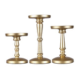 Maxbell 3x Metal Candle Holder Candle Stands Candelabra for Dining Party Decoration