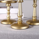 Maxbell 3x Metal Candle Holder Candle Stands Candelabra for Dining Party Decoration