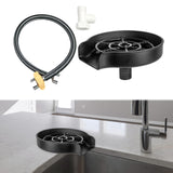 Maxbell Plastic Faucet Cup Rinser Pitcher Hotel Cup Washer Set 1