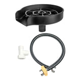 Maxbell Plastic Faucet Cup Rinser Pitcher Hotel Cup Washer Set 1