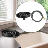 Maxbell Plastic Faucet Cup Rinser Pitcher Hotel Cup Washer 50cm Hose