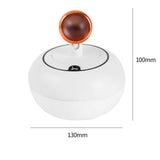 Maxbell Cool Mist Humidifier Rechargeable Night Light Function with Projector white