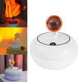 Maxbell Cool Mist Humidifier Rechargeable Night Light Function with Projector white