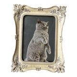 Maxbell Photo Frame Resin Wall European Style Desktop Rectangular Embossed Retro