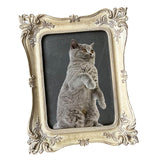 Maxbell Photo Frame Resin Wall European Style Desktop Rectangular Embossed Retro