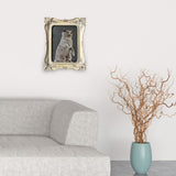 Maxbell Photo Frame Resin Wall European Style Desktop Rectangular Embossed Retro