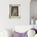 Maxbell Photo Frame Resin Wall European Style Desktop Rectangular Embossed Retro