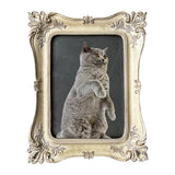 Maxbell Photo Frame Resin Wall European Style Desktop Rectangular Embossed Retro