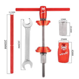 Maxbell Bike Bicycle Headset BB Bottom Bracket Press in Installer Tool Wrench Red