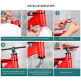 Maxbell Bike Bicycle Headset BB Bottom Bracket Press in Installer Tool Wrench Red