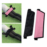 Maxbell Portable Hip Thrust Pad Resistance Trainers for Glute Bridges Lunges pink