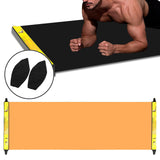 Maxbell Slide Board Home Gym Equipment for Balance Cardio Exercis Orange 50x160cm